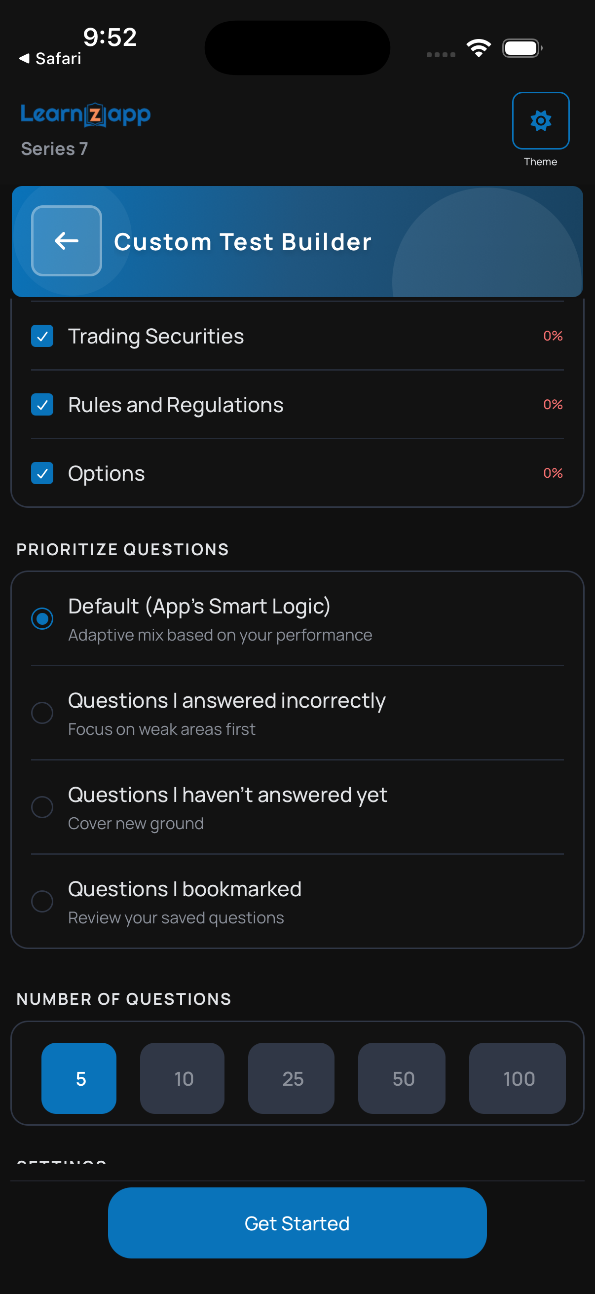 Create Custom Practice Tests